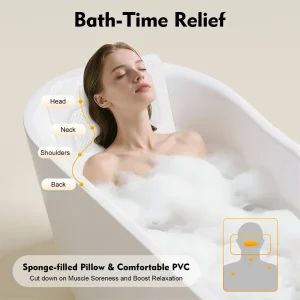 Bathtub Mat with Pillow